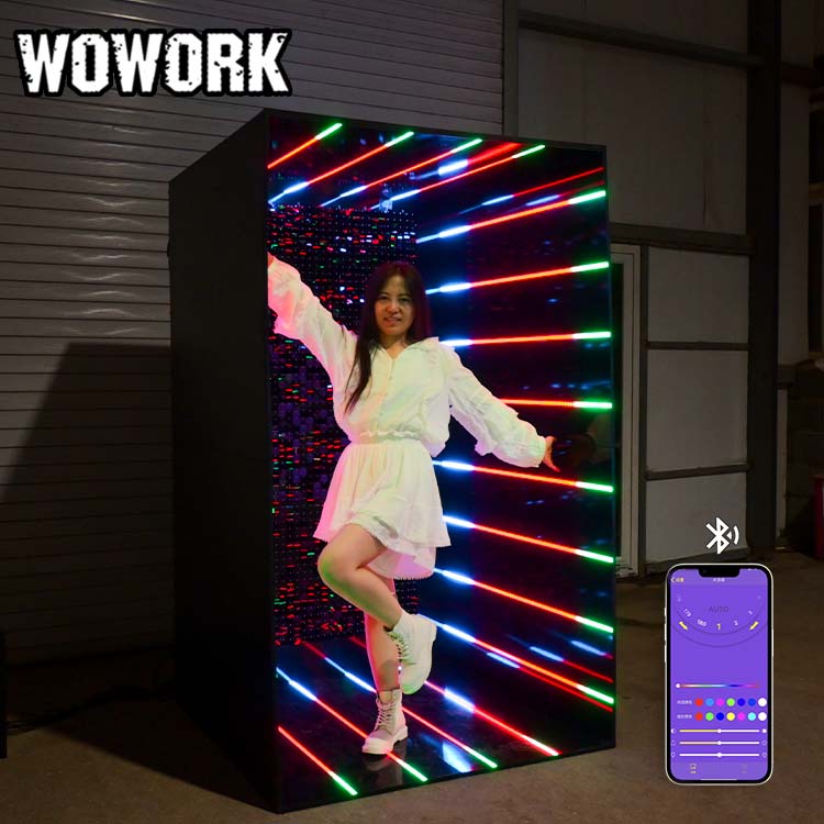 Event Party Box - WOWORK 도매 금속 분리형 미러 터널