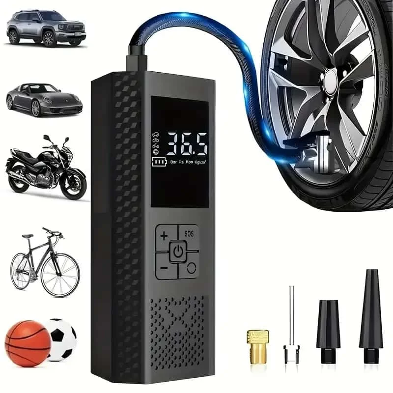 휴대용 150 PSI 에어 펌프, 디지털 게이지 LED - Led Balloon Light 리뷰 및 가격