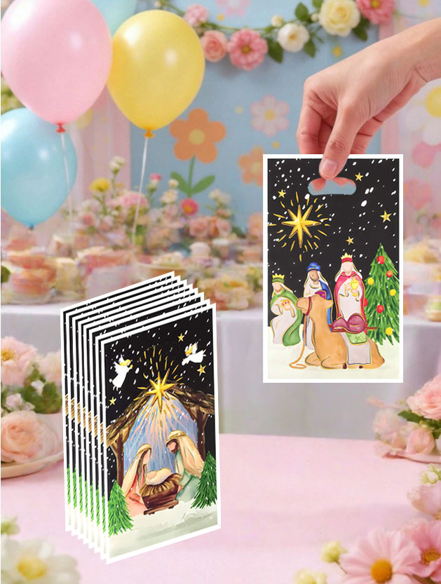 20개/40개 세트 세례식 테마 선물 가방, 밤과 눈  - Party Event Supply Store 리뷰 및 가격