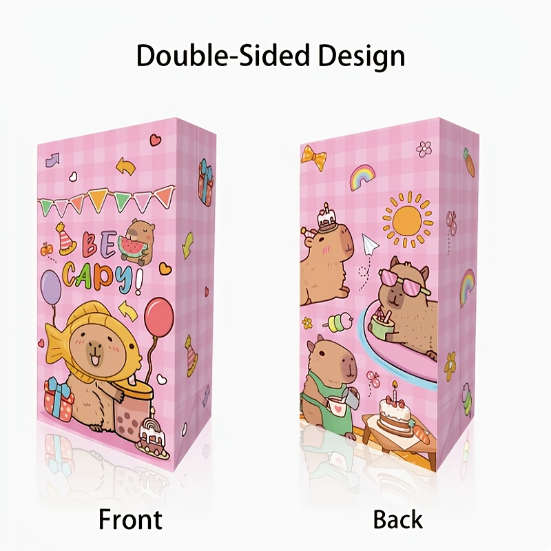 12/24/48pcs Capybara 사탕 가방 생일  - Event Party Box 리뷰 및 가격