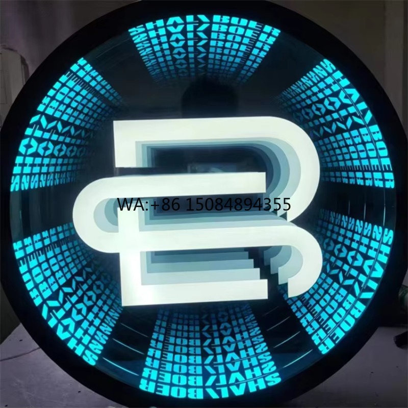 무료 디자인 맞춤형 매직 인피니티 미러 LED 네온사인 - Neon Sign Party 리뷰 및 가격